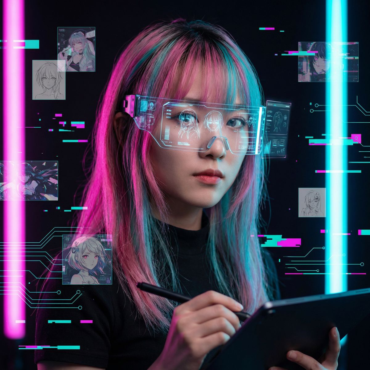 海角动漫艺术总监林雨桐