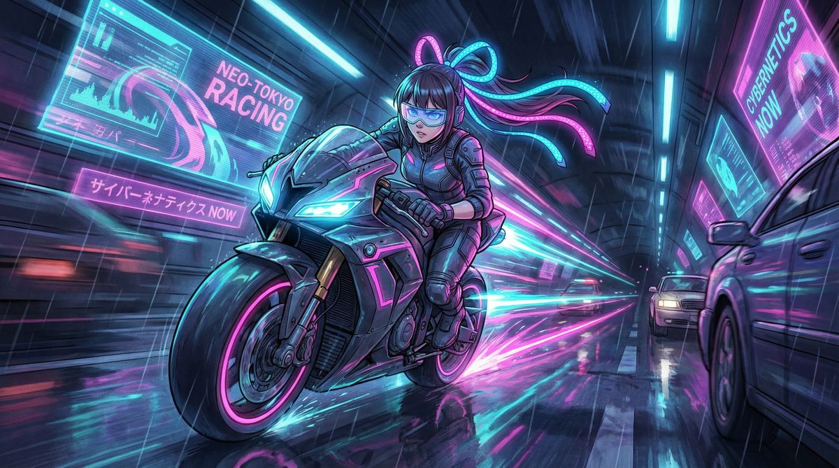 海角动漫-极速追击赛博飞车