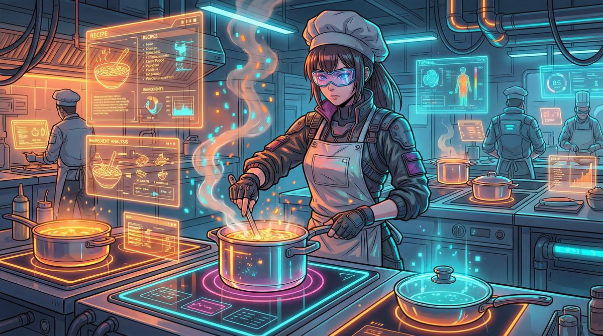 海角美食动漫-赛博厨房